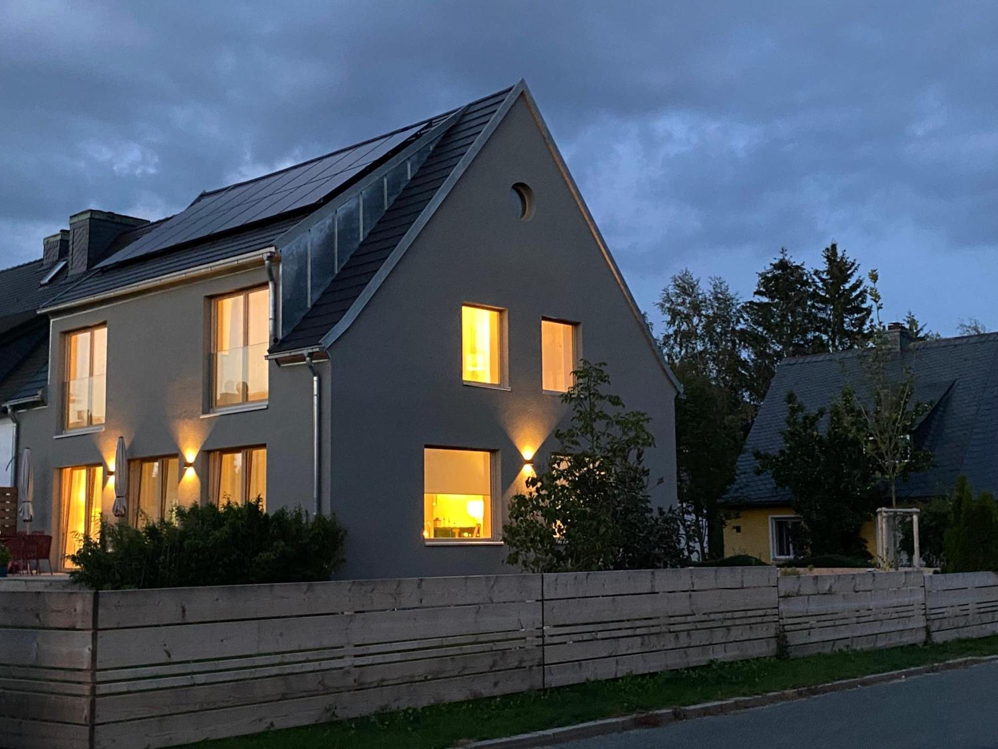 Das Lavendelhaus Weissenstadt Unser Modernes Und Gemuetliches Ferienhaus Im Fichtelgebirge Buitenkant foto